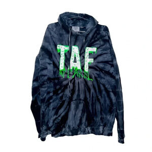 Tie Dye Clothing Co Cotton Men’s Gray Sweatshirt Hoodie Size 2X